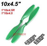 1045-Green - 1 Pair Green 10x4.5" EPP1045 Standard &  Counter Rotating Propellers